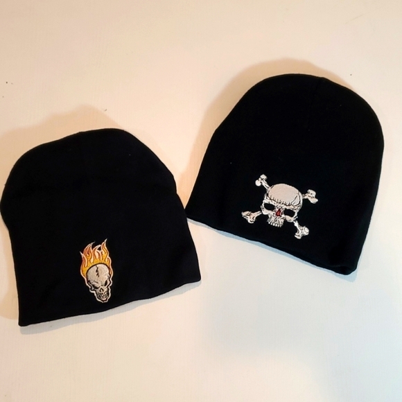 Skull Beanies Hats (2) - Picture 1 of 10